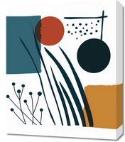 Obraz 50x60cm Przerys nad Treścią