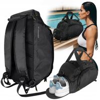 TORBA SPORTOWA NA SIŁOWNIĘ NA BASEN TURYSTYCZNA TRENING FITNESS PLECAK