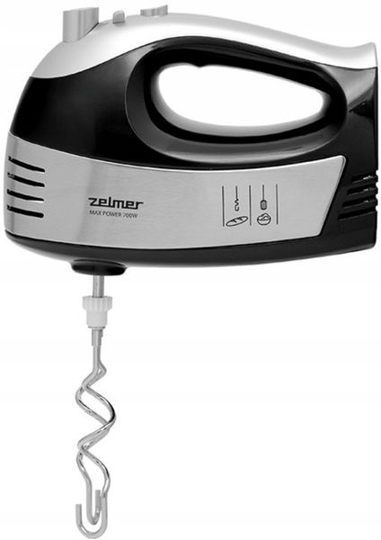 Mikser ręczny Zelmer ZHM2453BS 700W Turbo 5 prędkości Pojemnik na akcesoria zdjęcie 3