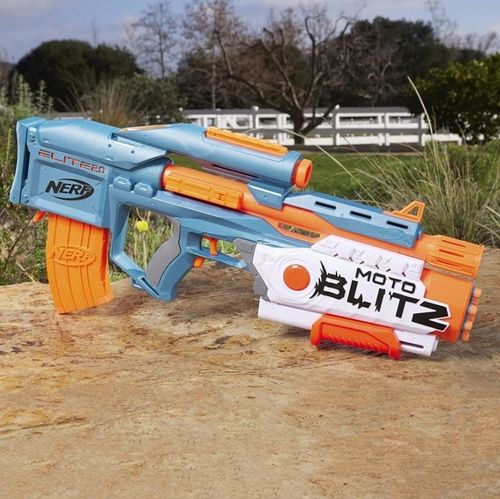 PISTOLET NERF ELITE MOTOBLITZ 2w1 AUTOMATYCZNY KARABIN I SHOTGUN na Arena.pl