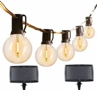 OZDOBNA GIRLANDA OGRODOWA SOLARNA ŻARÓWKI LED OŚWIETLENIE OGRODOWE 9M