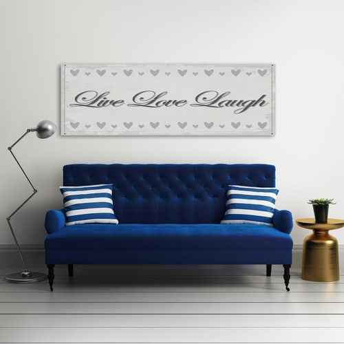 Deco Panel panorama, Live love laugh 90x30 na Arena.pl