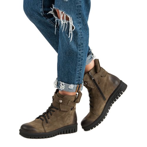 Botki Workery Khaki VINCEZA r.41 na Arena.pl