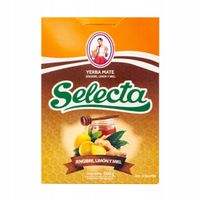 Yerba Mate Selecta Jengibre, Limón Y Miel 0,5kg 500g