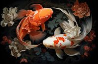 Plakat 86,4x56,8cm Harmonijny Taniec