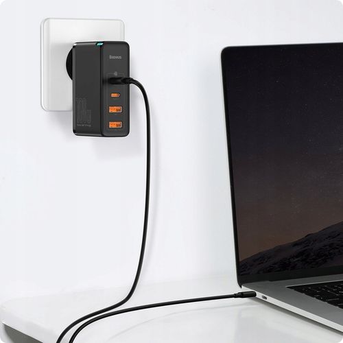 Ładowarka BASEUS GaN2 PRO 100W 2x USB-C/USB PD QC4 + Kabel USB-C na Arena.pl