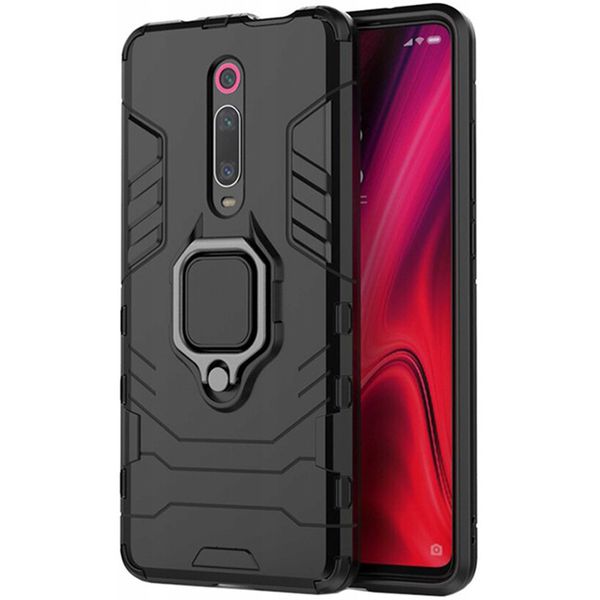 Spacecase X-Ring Mi 9T/9T Pro Czarny zdjęcie 2
