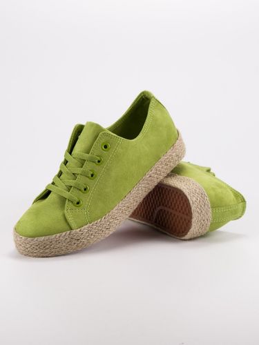 ZIELONE TRAMPKI ESPADRYLE Rozmiar - 40 na Arena.pl