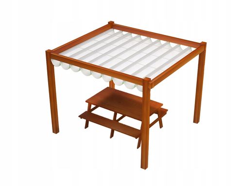 ZESTAW DO MONTAŻU ZEWNĘTRZNYCH ROLET RZYMSKICH POZIOMYCH DO MURU- MAŁY na Arena.pl