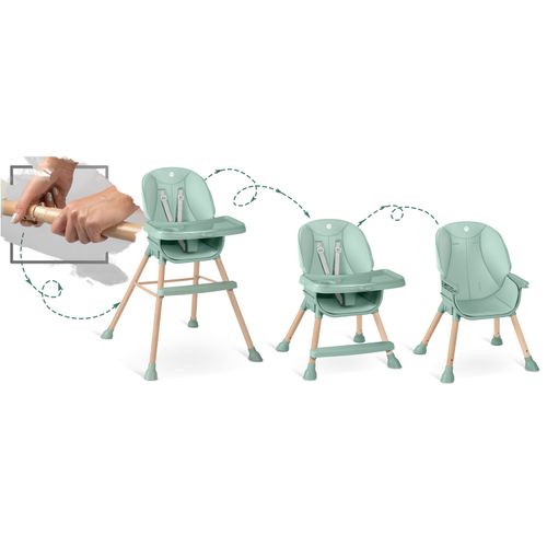 Krzesełko do karmienia Nukido Tilo zielone na Arena.pl