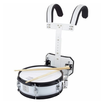 Werbel marszowy z nosidłem pałkami kluczami Biały Thomann SD1204W ZESTAW