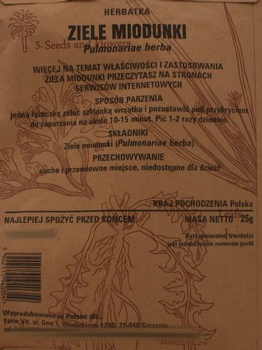 Ziele miodunki - Farmvit - 25g na Arena.pl