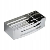 Koszyk półka łazienkowa chrom pod prysznic