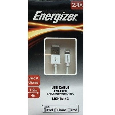 Energizer CLASSIC Kabel USB Lightning 1,2 m biały na Arena.pl