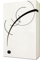 Obraz 30x50cm Free Curve to the Point,  Wassily Kandinsky Vintage