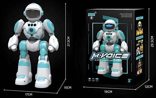 ROBOT INTERAKTYWNY ZDALNIE STEROWANY GESTEM PILOTEM RC PROGRAMOWANY PREZENT na Arena.pl
