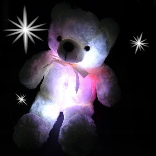 Pluszowy świecący miś LED maskotka pluszak puchaty na Arena.pl