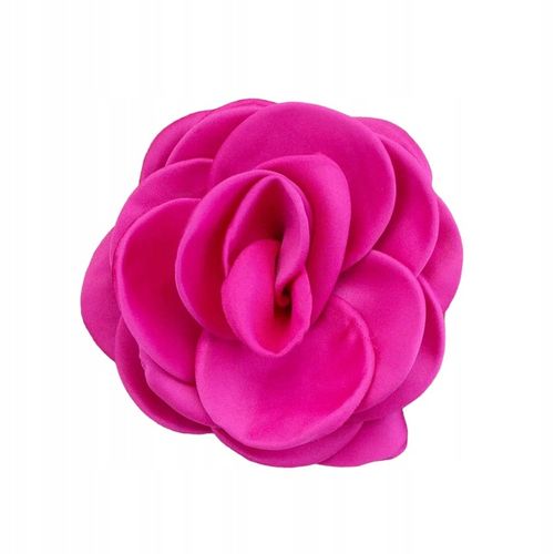 BROSZKA KWIAT KWIATEK RÓŻOWA FUCHSJA FUKSJA RÓŻA ATŁASOWA KWIAT PRZYPINKA na Arena.pl