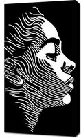 Obraz 50x90cm Linie Wyrazu