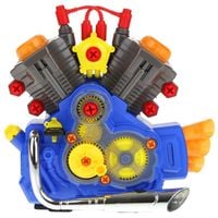 Silnik do Skręcania Rozkręcania dla Dzieci Mały Mechanik Dźwięk Para LED