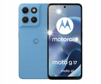Smartfon MOTOROLA Moto G17 4G (LTE) 8 GB/ 128 GB Niebieski