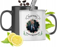 Kubek Magiczny Andrzej Duda Zmieniający Kolor Z Nadrukiem Ze Zdjęciem