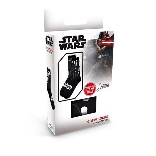 STAR WARS - Skarpetki - Black & White - Darth Vader na Arena.pl