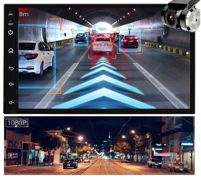 RADIO GPS 2DIN ANDROID AUTO 11 WiFI BT RDS CARPLAY zdjęcie 11