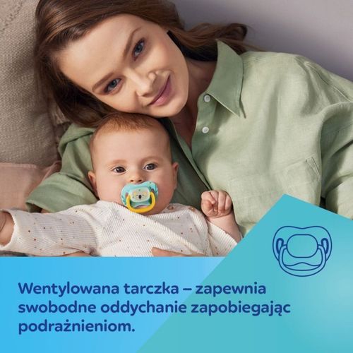 Smoczek sil. sym. 0-6m leniwiec CANPOL BABIES na Arena.pl