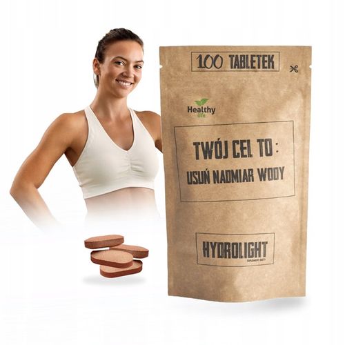 HYDROLIGHT - Pomaga Usuń Nadmiar Wody 100 tabletek na Pozbycie się Wody na Arena.pl
