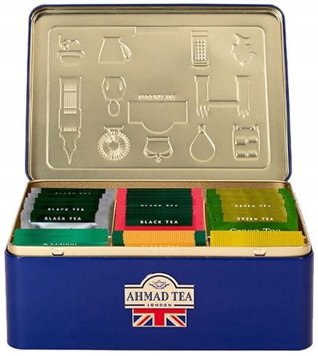 Ahmad Tea Six Collection zestaw herbat w puszcze bombonierka 6 smaków na Arena.pl