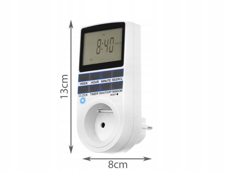 Profesjonalny HQ Włącznik Programator Czasowy Wyłącznik Timer Lcd zdjęcie 9