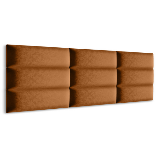 PANELE TAPICEROWANE ŚCIENNE MIODOWE WEZGŁOWIE 3D 100cm x 20cm na Arena.pl
