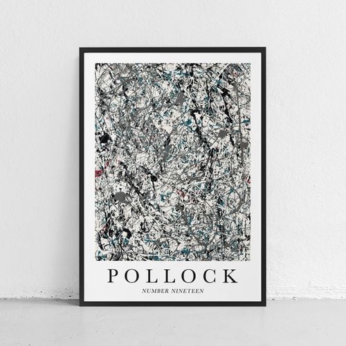 Plakat duże obrazy pollock 61x91 cm na Arena.pl