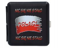 Papierośnica Metalowa Patriotyczna dla Kibica