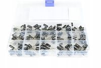 Zestaw 200 szt kondensatorów elektrolitycznych 15 wartości