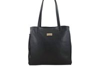 Torba skórzana A4 na ramię - Czarna