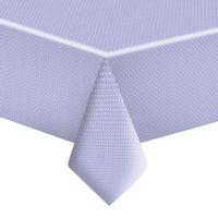 Obrus papierowy fioletowy w białe kropki, 120x180 cm