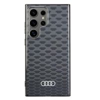 audi iml stitching pattern magsafe case s24 ultra s928 czarny/black