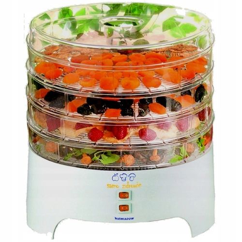 Suszarka spożywcza Niewiadów 970-01 PS/4 300 W biała na Arena.pl