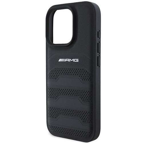 AMG AMHCP16XGSEBK iPhone 16 Pro Max 6.9" czarny/black hardcase Leather na Arena.pl
