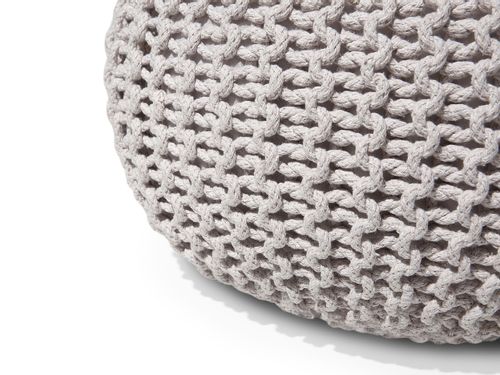 Puf 40 x 25 cm jasnoszary CONRAD na Arena.pl