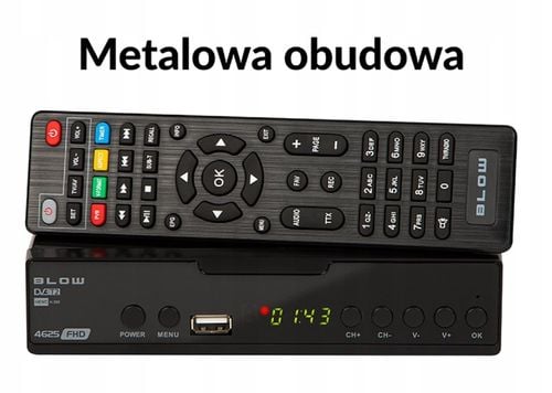 Tuner DVB-T2 DVB-C Hevc H.265 10bit dekoder tv naziemnej Cabletech na Arena.pl