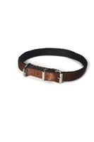A-192 OBROŻA DLA PSA PODWÓJNA 20mm/40-48cm Kolor - Brązowy