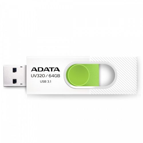Adata UV320 64GB USB3.1 Biało-zielony na Arena.pl