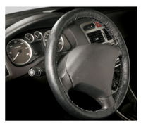 Pokrowiec skórzany na kierownicę 36-38 cm