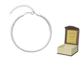 Bransoletka srebrna do CHARMS regulowana 19-22cm