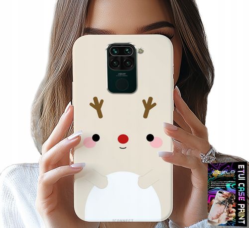 ETUI DO XIAOMI NOTE 9 - RENIFEREK, RENIFER, ŚWIĄTECZNE WZORY na Arena.pl