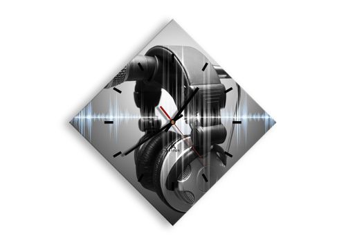 Zegar Ścienny - Mikrofon Studio - 30X30 Cm - C3Ad30X30-2549 na Arena.pl