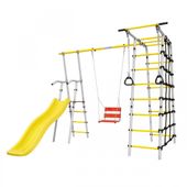 plac zabaw do ogrodu Małpka żółty - łańcuchowa